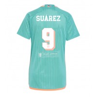 Maglia Calcio Inter Miami Luis Suarez #9 Terza Divisa Donna 2024-25 Manica Corta